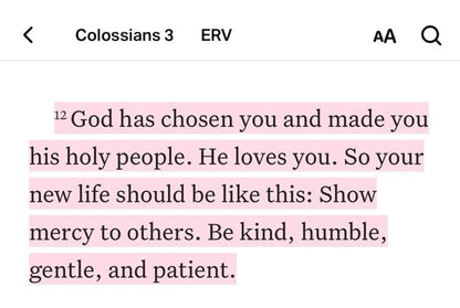 Colossians 3:12
