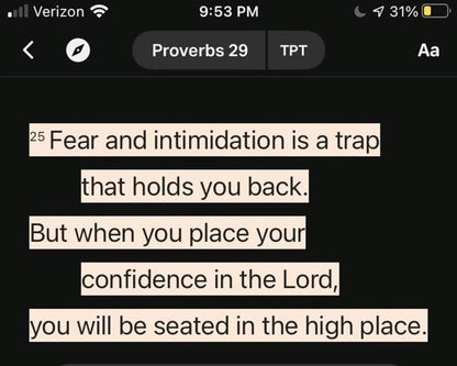 Proverbs 29:25