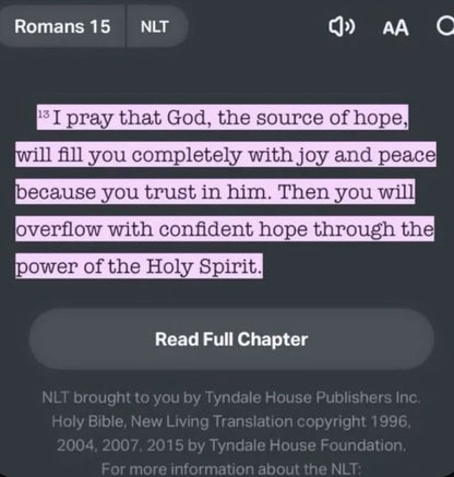 Romans 15:13