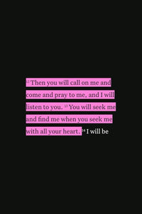 Jeremiah 29:12-13