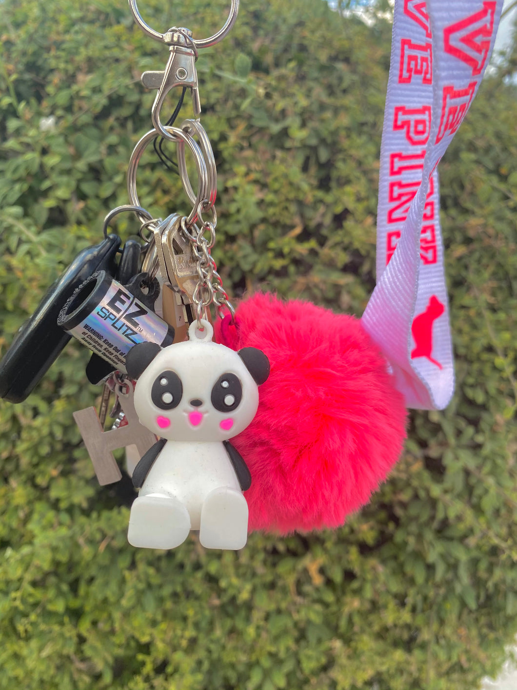 Panda Bear Keychain