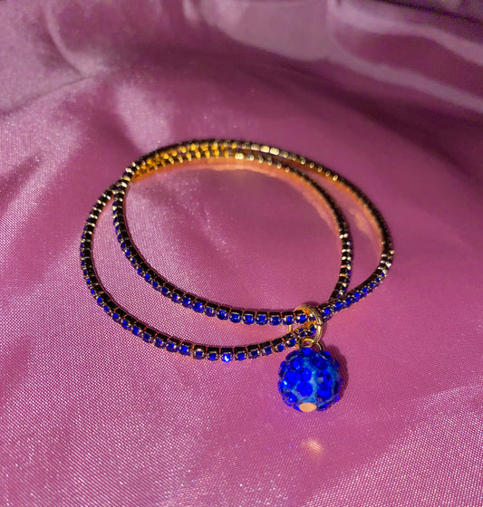 Royal blue bracelet