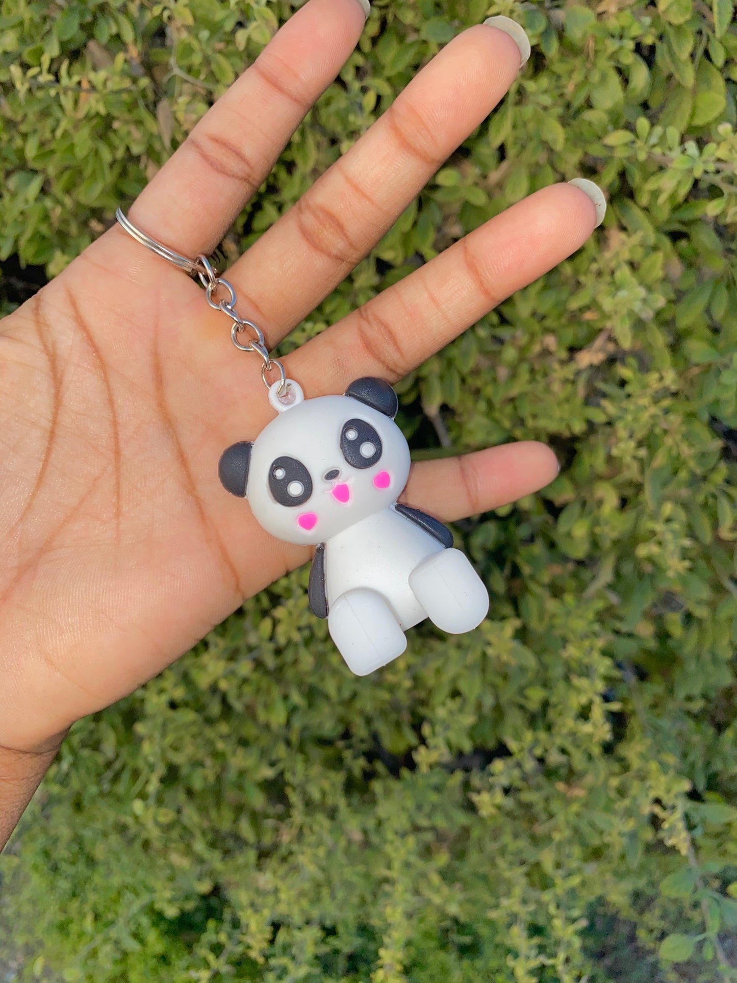 Panda bear key chain